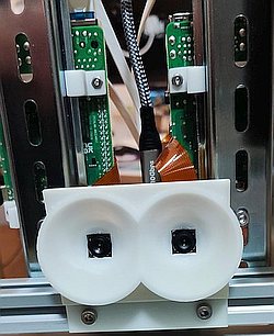 3D-Scanner Hardware Stereo-Modul - Front