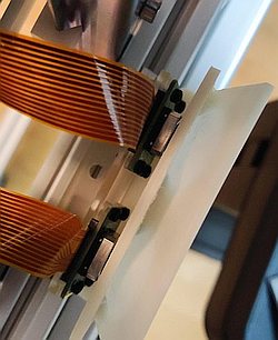 3D-Scanner Hardware Stereo-Modul - Draufsicht