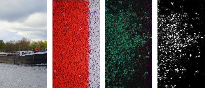 Ufer-Verfrachtung durch Binnenschifffahrt