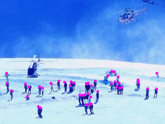 Object Counter: Hubschrauber Ankunft